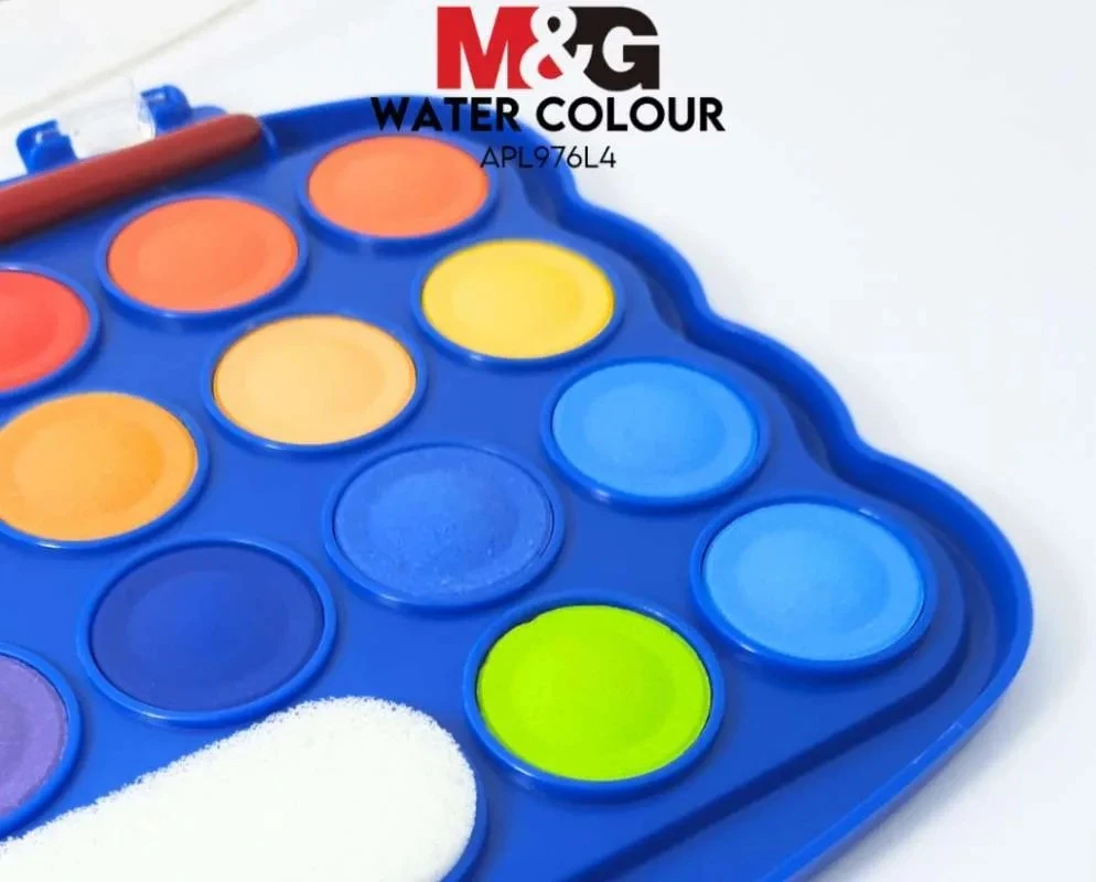 Cat Air  M&G Mini Watercolor Blocks 24+2C 23mm APL976L4 / Water colour
